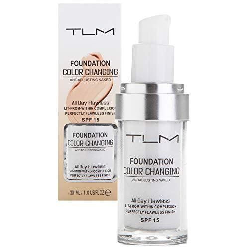 TLM Foundation | Base de Maquillaje Inteligente que se Ajusta a tu Tono de Piel