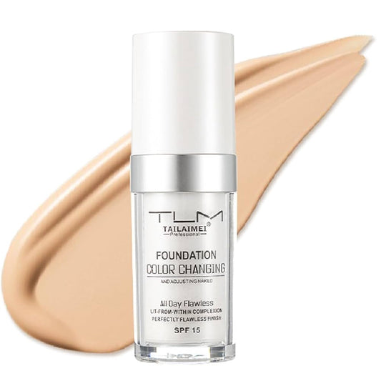 TLM Foundation | Base de Maquillaje Inteligente que se Ajusta a tu Tono de Piel